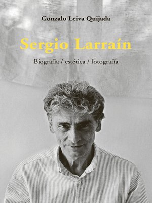 cover image of Sergio Larrain